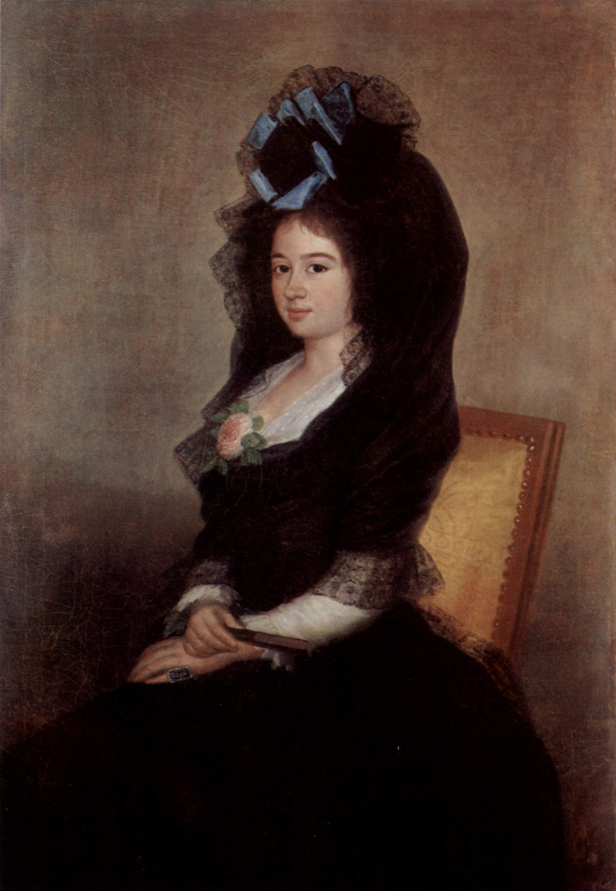 Portræt af Narcisa Baranana de Goicoechea af Francisco de Goya