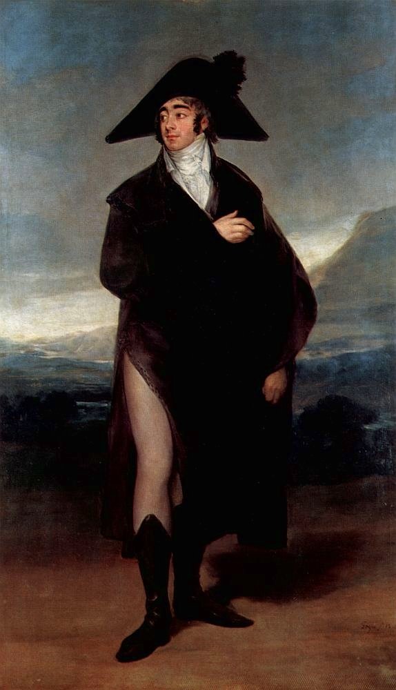 Portræt af grev Fernand Núnez VII af Francisco de Goya