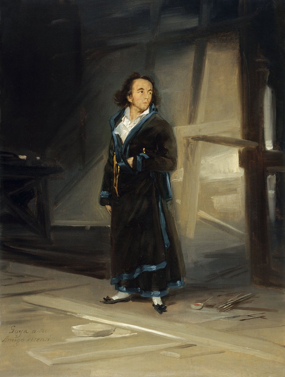 Portræt af Asensio Julià af Francisco de Goya