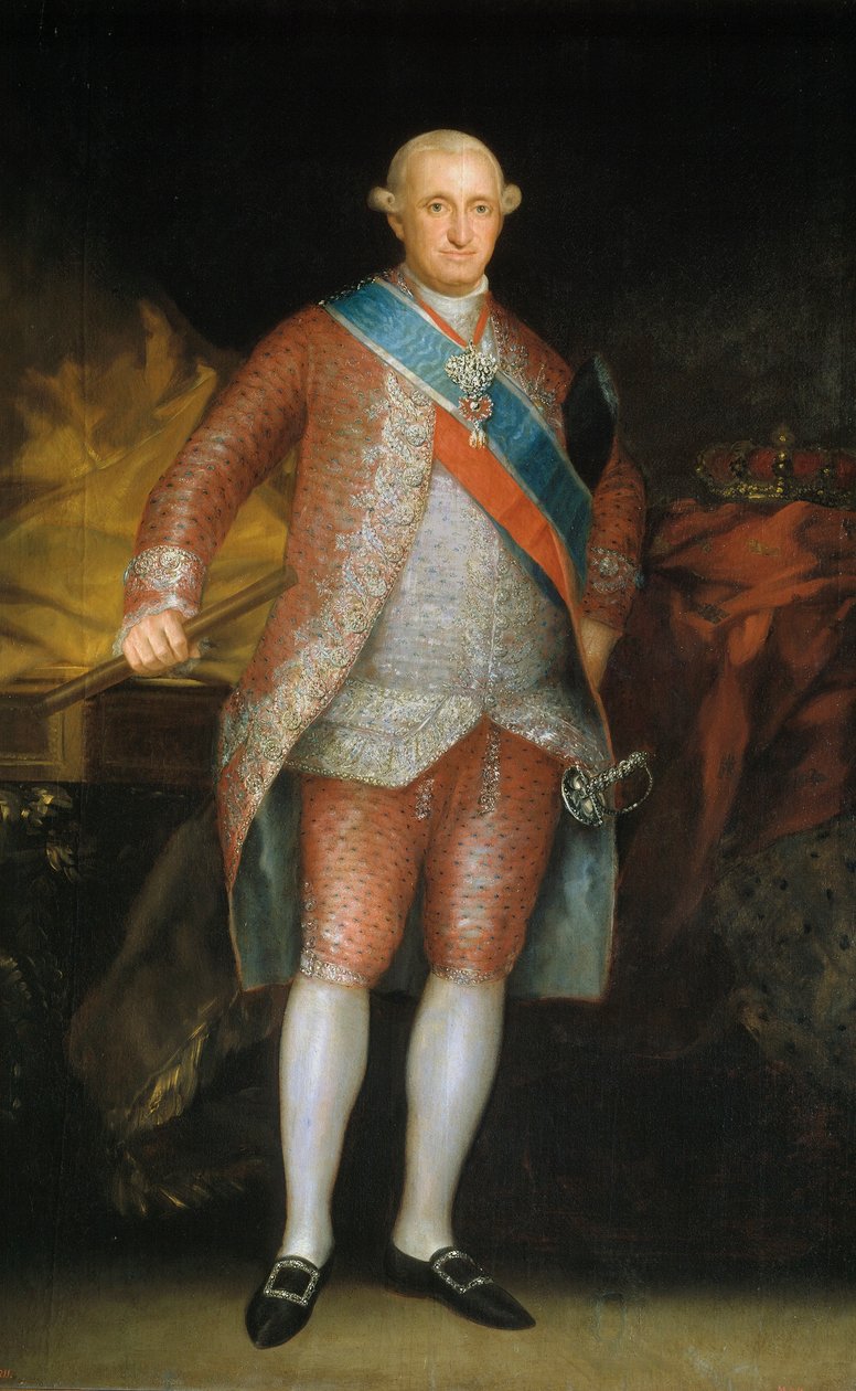 Portræt af Karl IV af Francisco de Goya