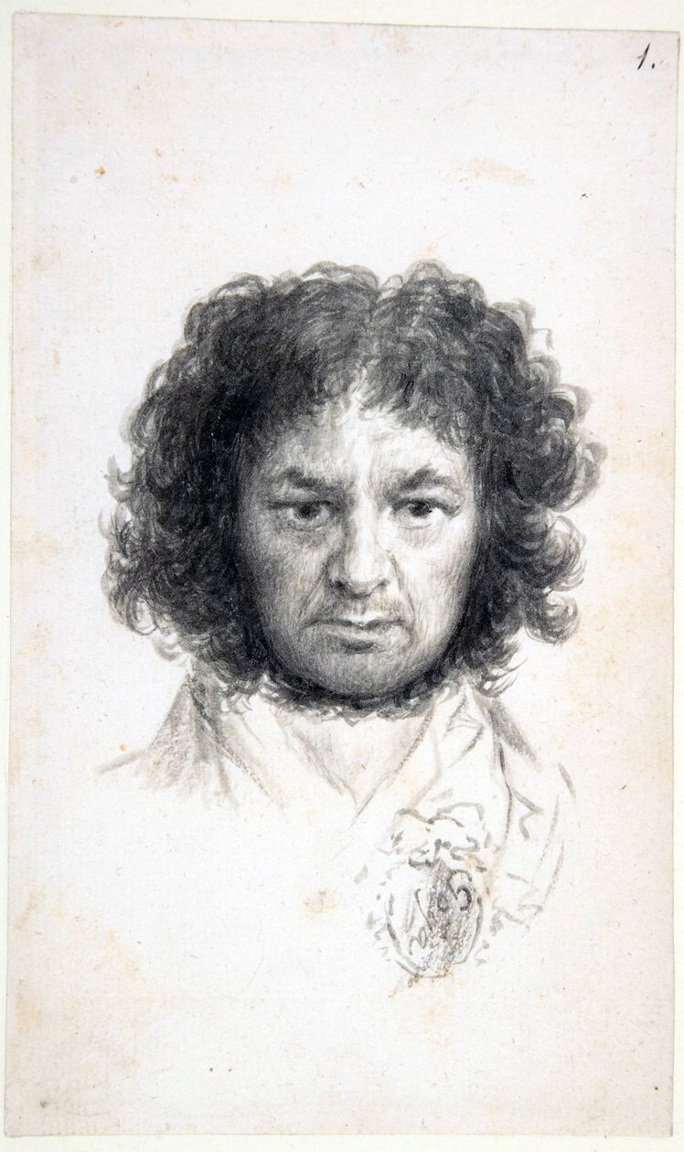 Selvportræt af Francisco de Goya