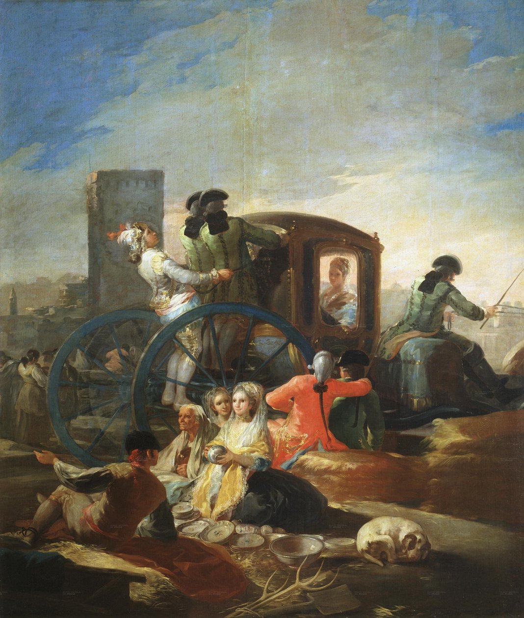 Serviceleverandøren af Francisco de Goya