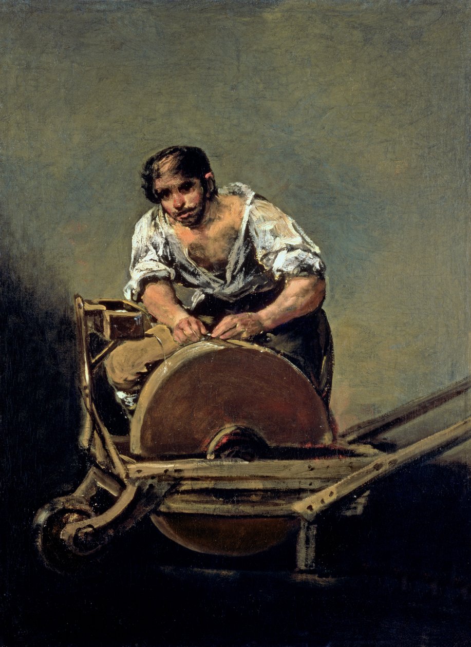 Knivsliberen, ca. 1808-12 af Francisco de Goya