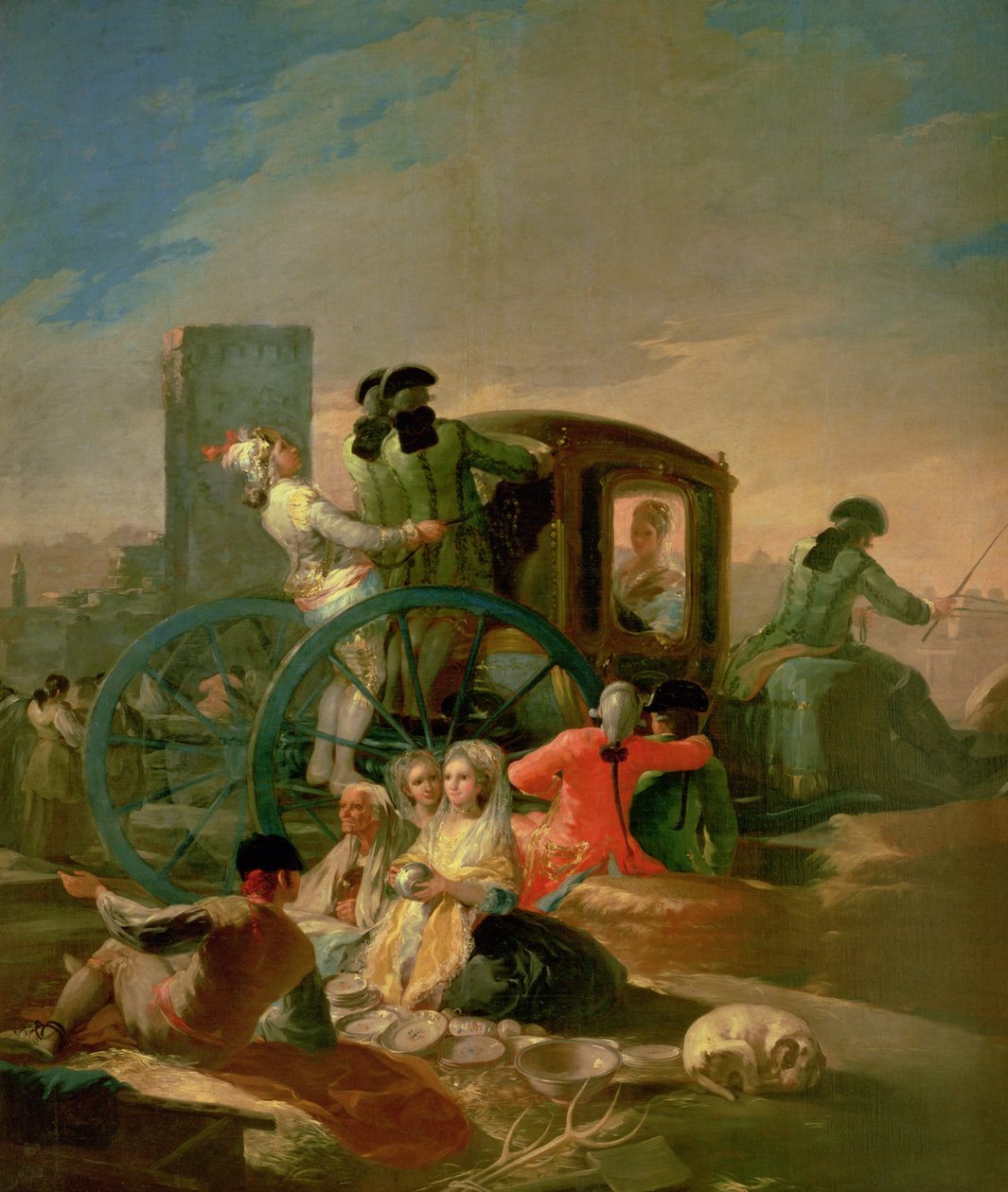 The Pottery Vendor, 1779 (se også 498127) af Francisco de Goya