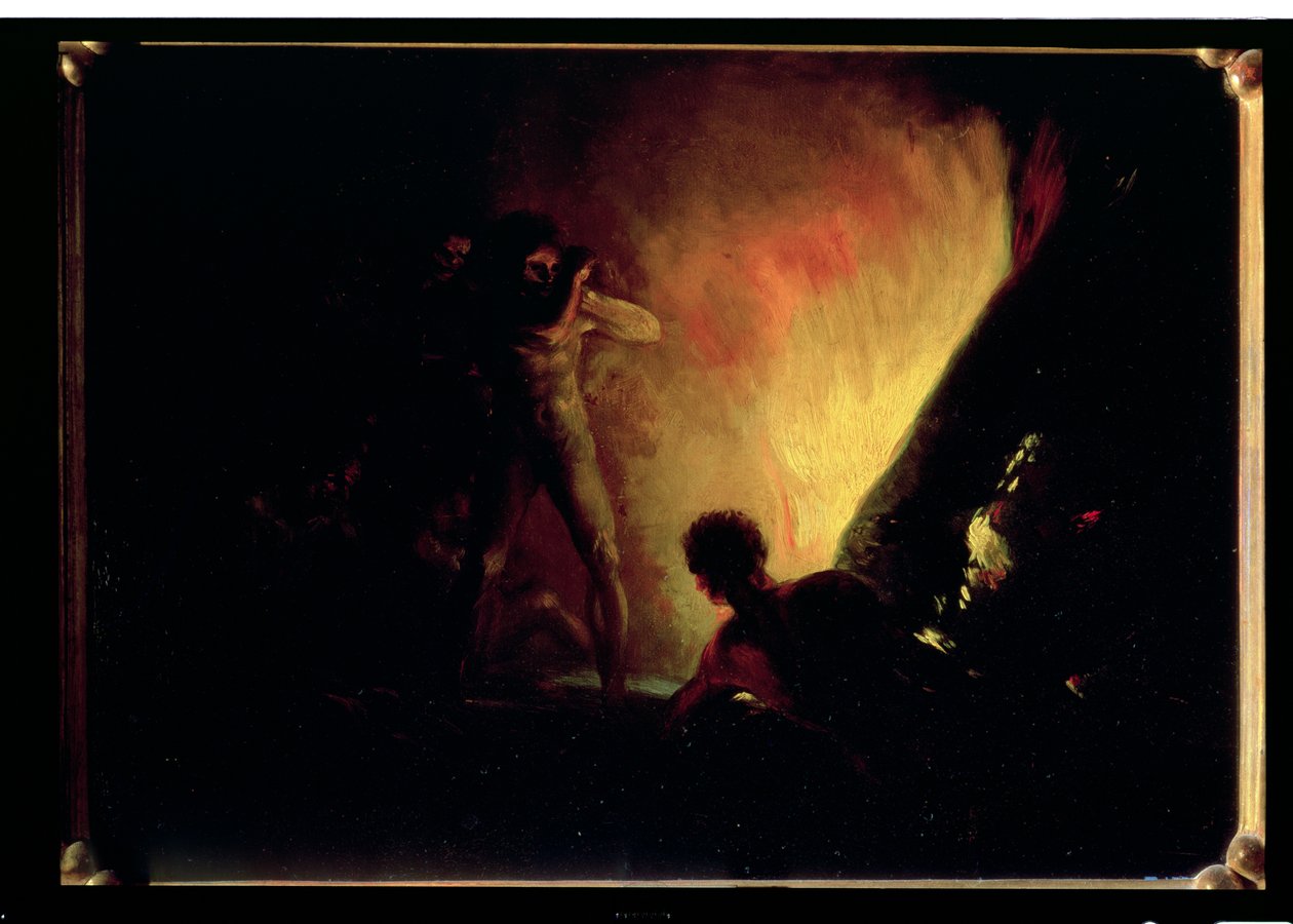 Pyren, ca. 1800-05 af Francisco de Goya