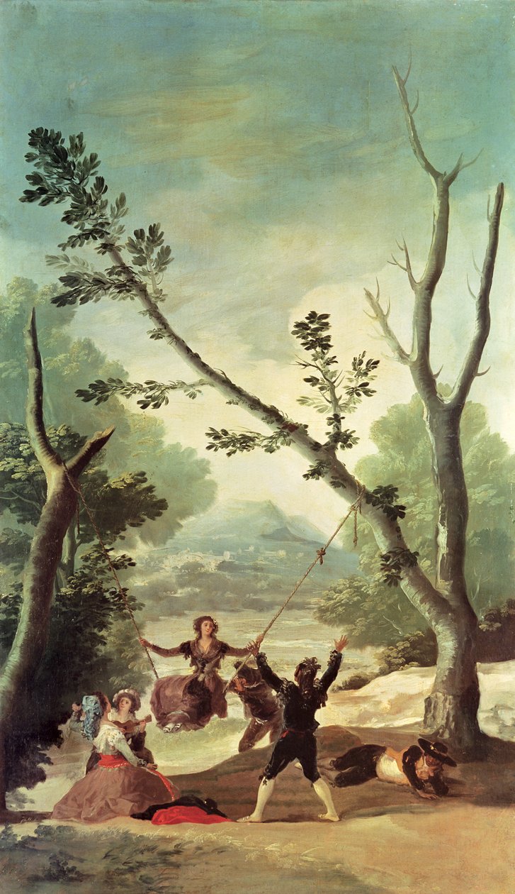 Gyngen, 1787 af Francisco de Goya