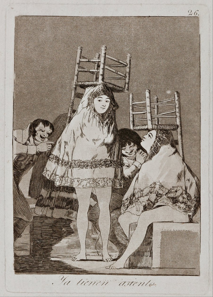 De har allerede fået en plads af Francisco de Goya