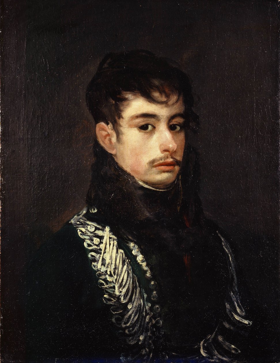 En officer af Francisco de Goya