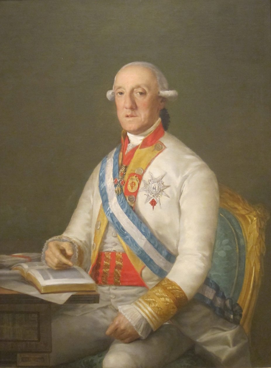 Vicente Maria de Vera de Aragón af Francisco de Goya