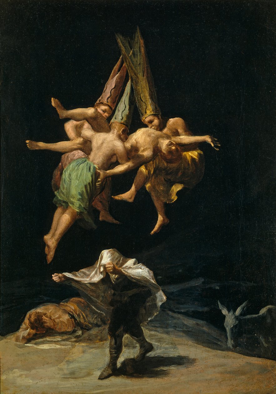 Hekseflyvning af Francisco de Goya