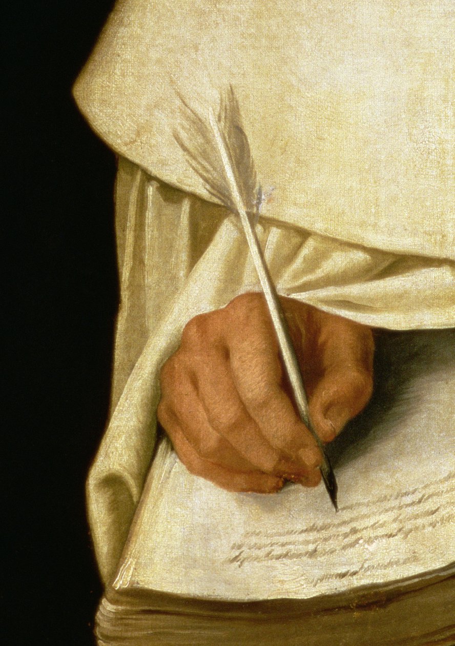 Bror Pedro Machado (d.1604) (detalje af 221122) af Francisco de Zurbaran