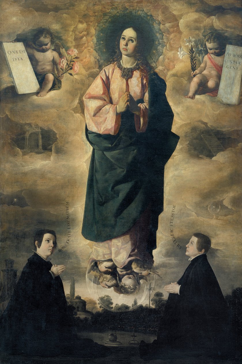 Ulastelig undfangelse af Francisco de Zurbaran