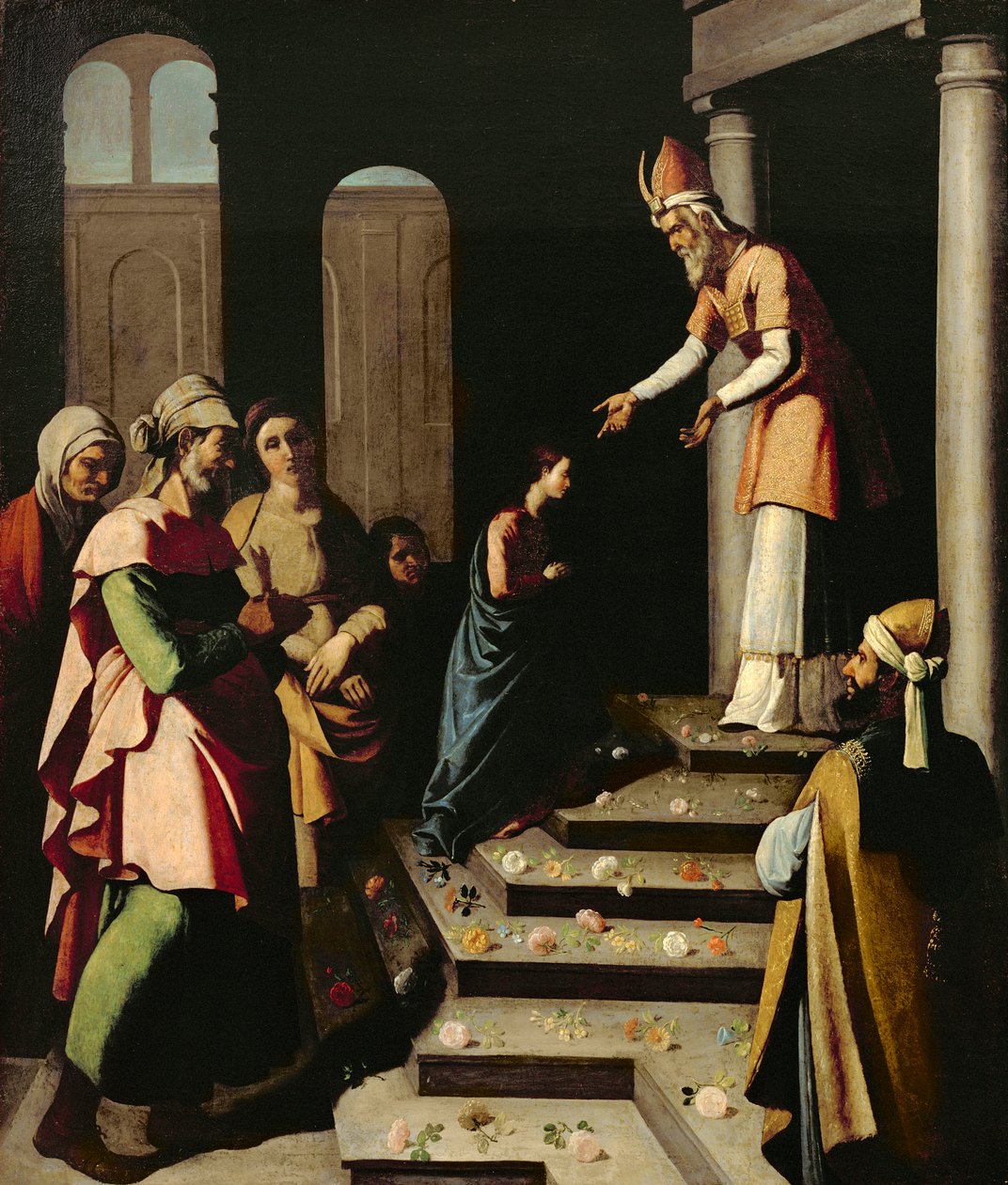 Præsentation af jomfruen i templet af Francisco de Zurbaran