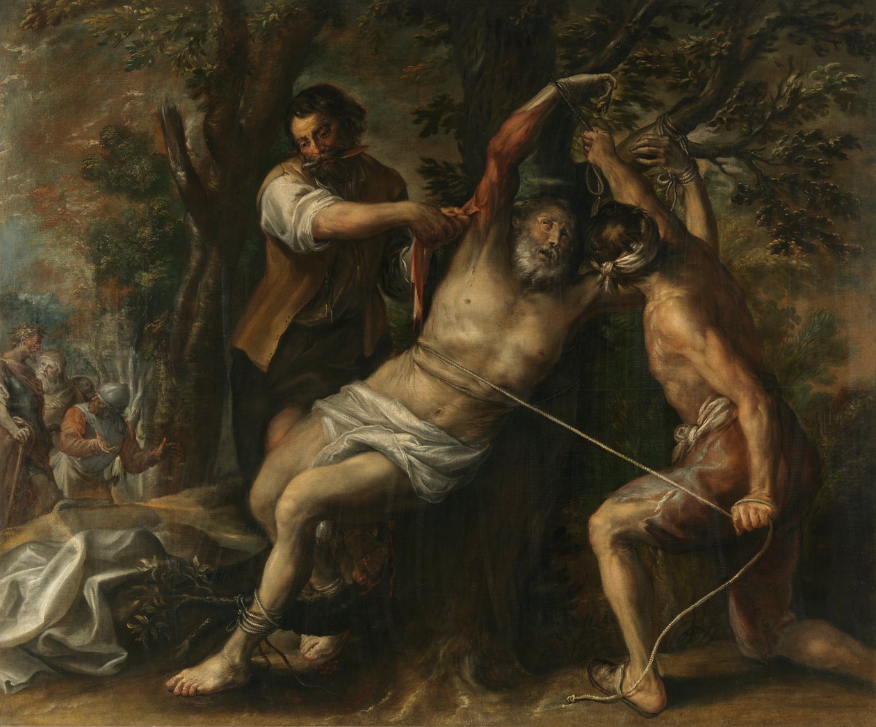 Martyrdøden af Sankt Bartholomæus af Francisco Camilo