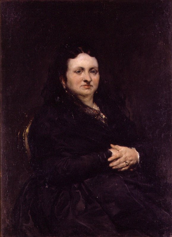 Portræt af Dona Carmen Cervera af Francisco Domingo Marqués