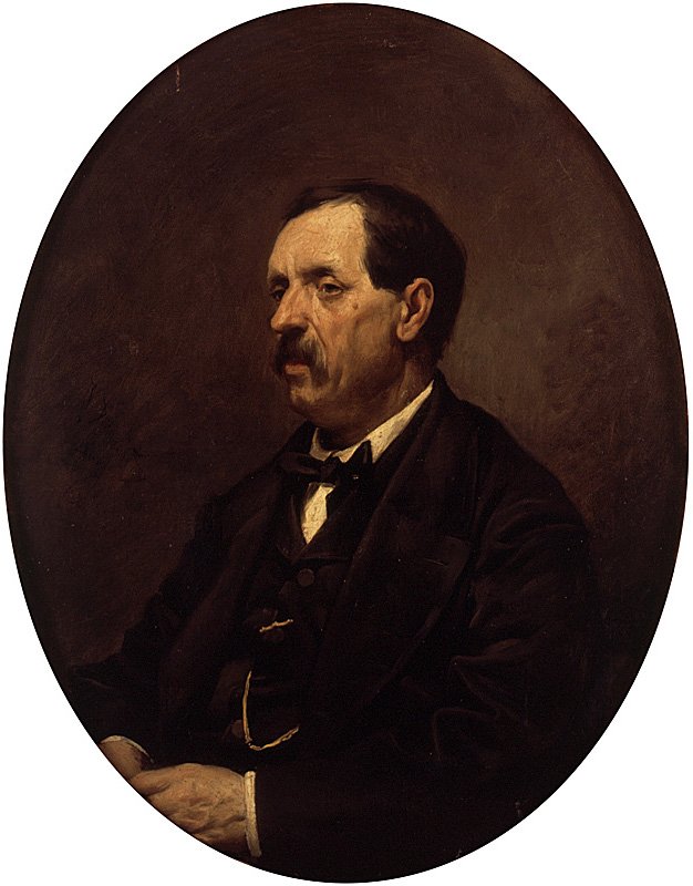Portræt af Pascual Garcia Rubio af Francisco Domingo Marqués