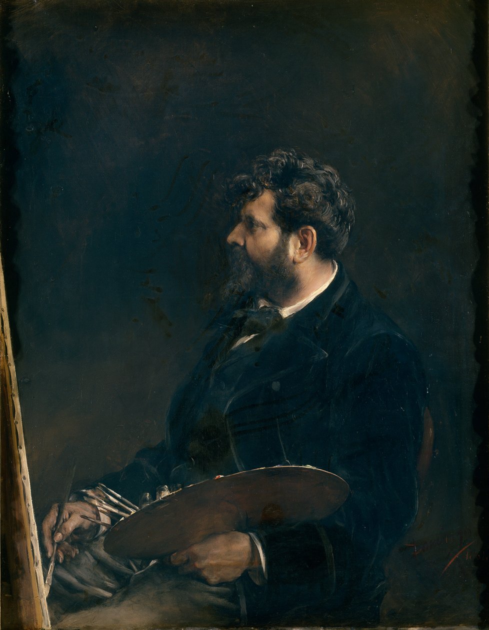 Selvportræt af Francisco Domingo Marqués