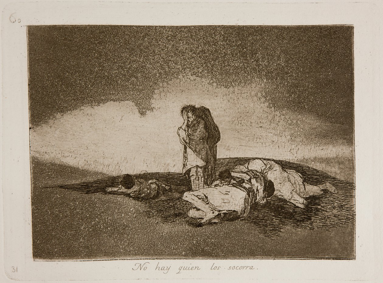 Krigens katastrofer af Francisco de Goya