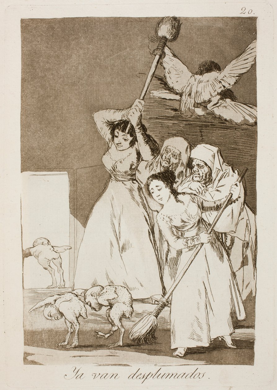 De er allerede plukket af Francisco de Goya