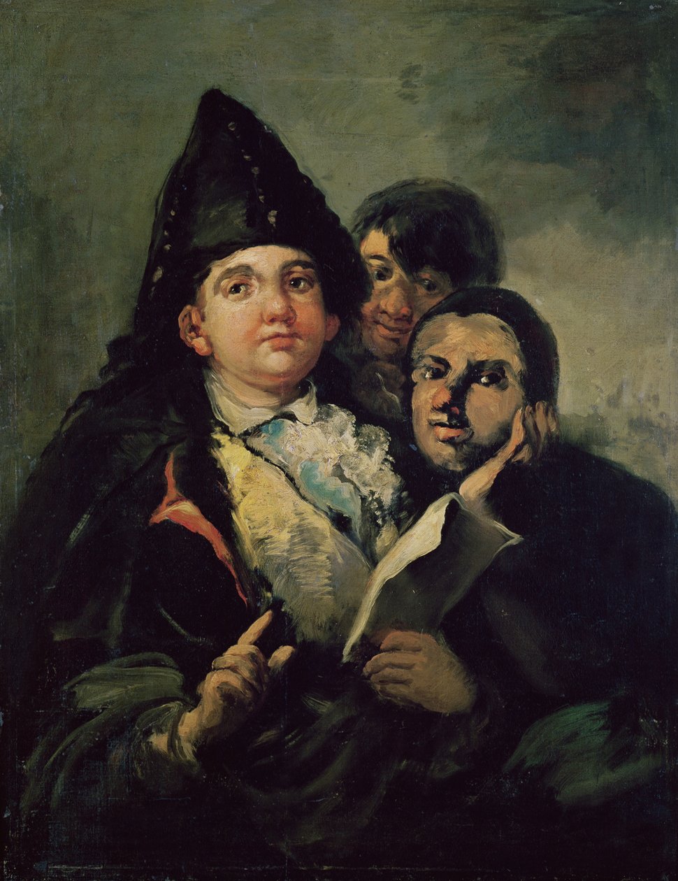 Manolito Guasquez og Narsen fra Coria af Francisco de Goya