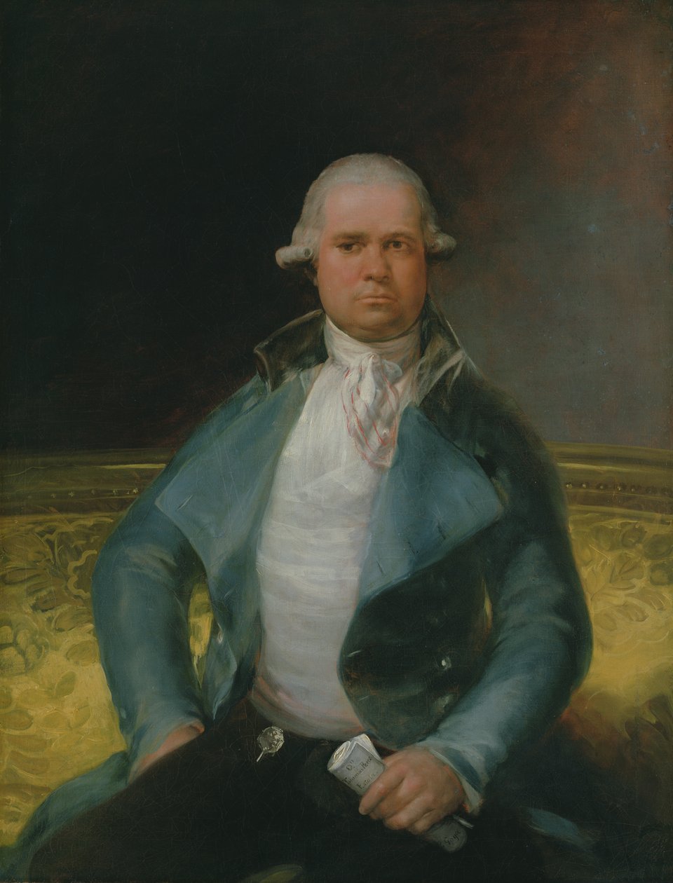Portræt af Don Tomas Perez Pops af Francisco de Goya
