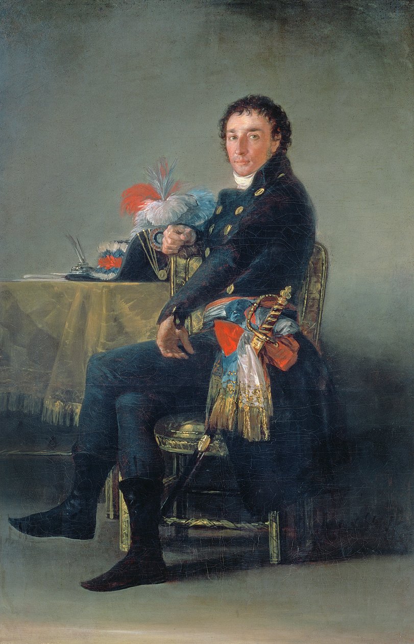 Portræt af Ferdinand Guillemardet (1765-1809) 1798-99 af Francisco de Goya