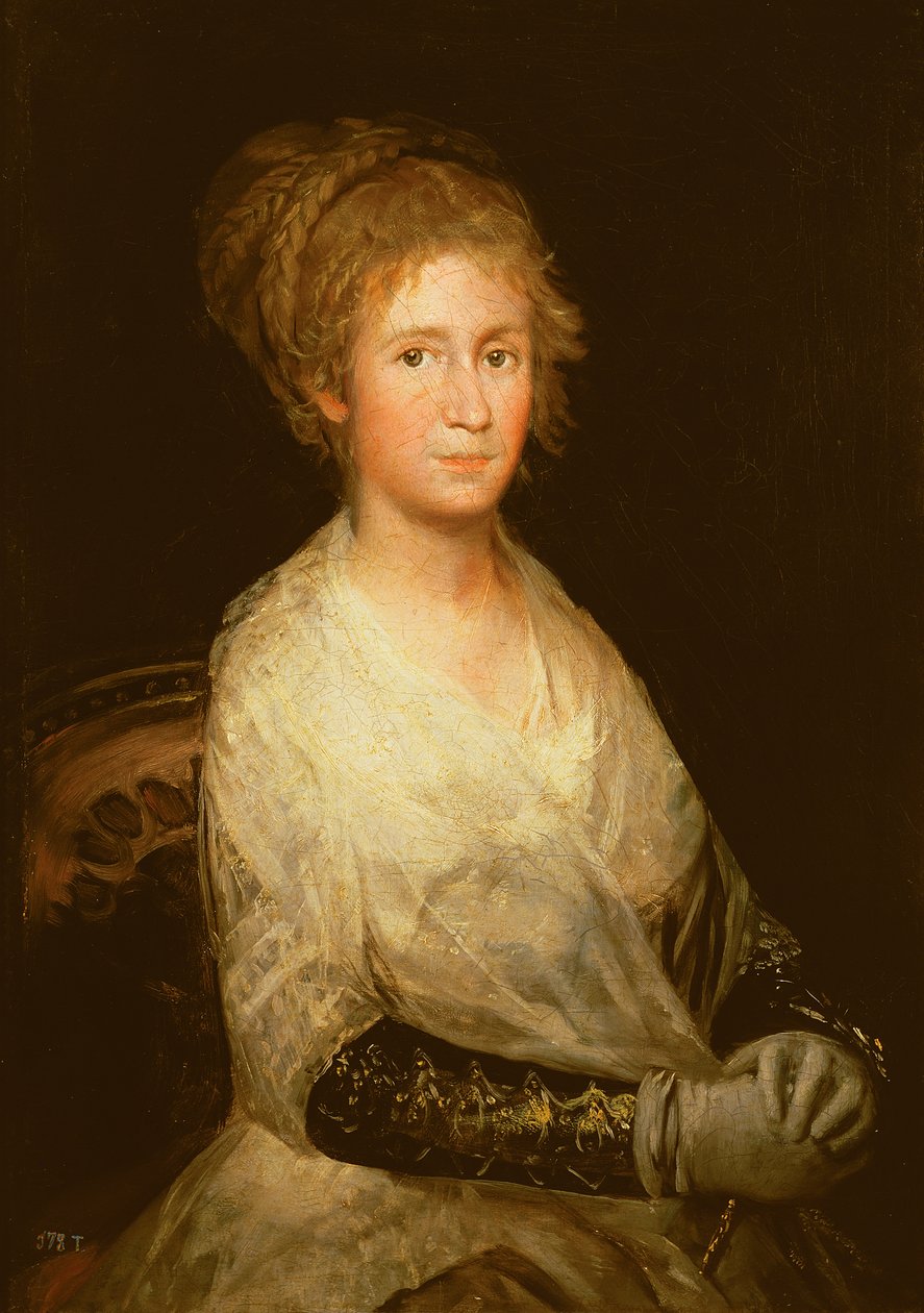 Portræt menes at være Josefa Bayeu (d.1812) hustru til Goya, ca. 1798 af Francisco de Goya