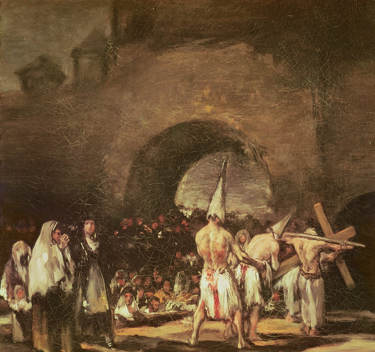 De angrende procession af Francisco de Goya