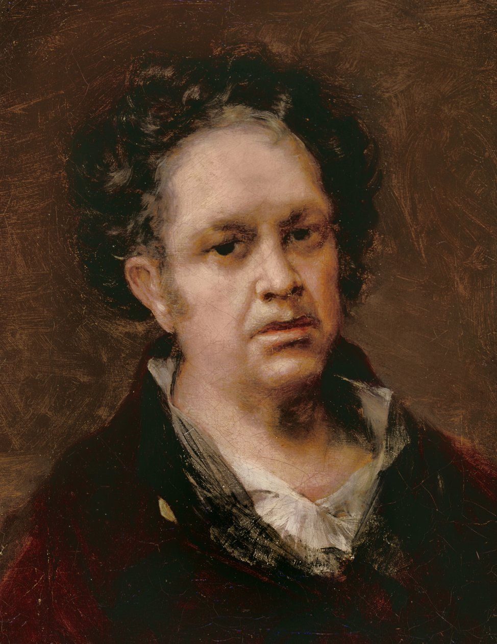 Selvportræt, 1815 af Francisco de Goya