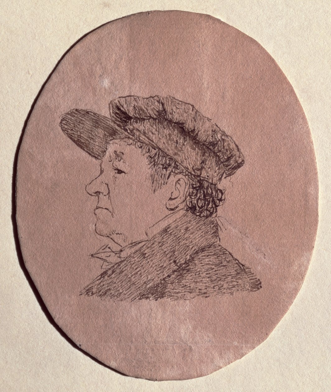 Selvportræt, 1824 af Francisco de Goya