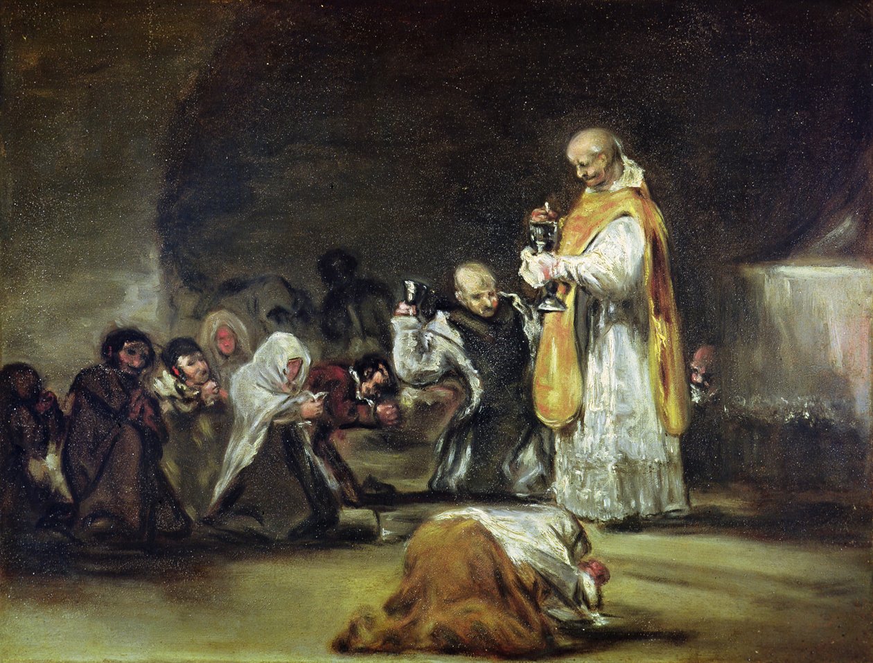 Nadveren af Francisco de Goya