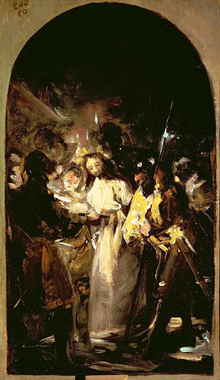 Indtagelsen af Kristus, ca. 1798 af Francisco de Goya