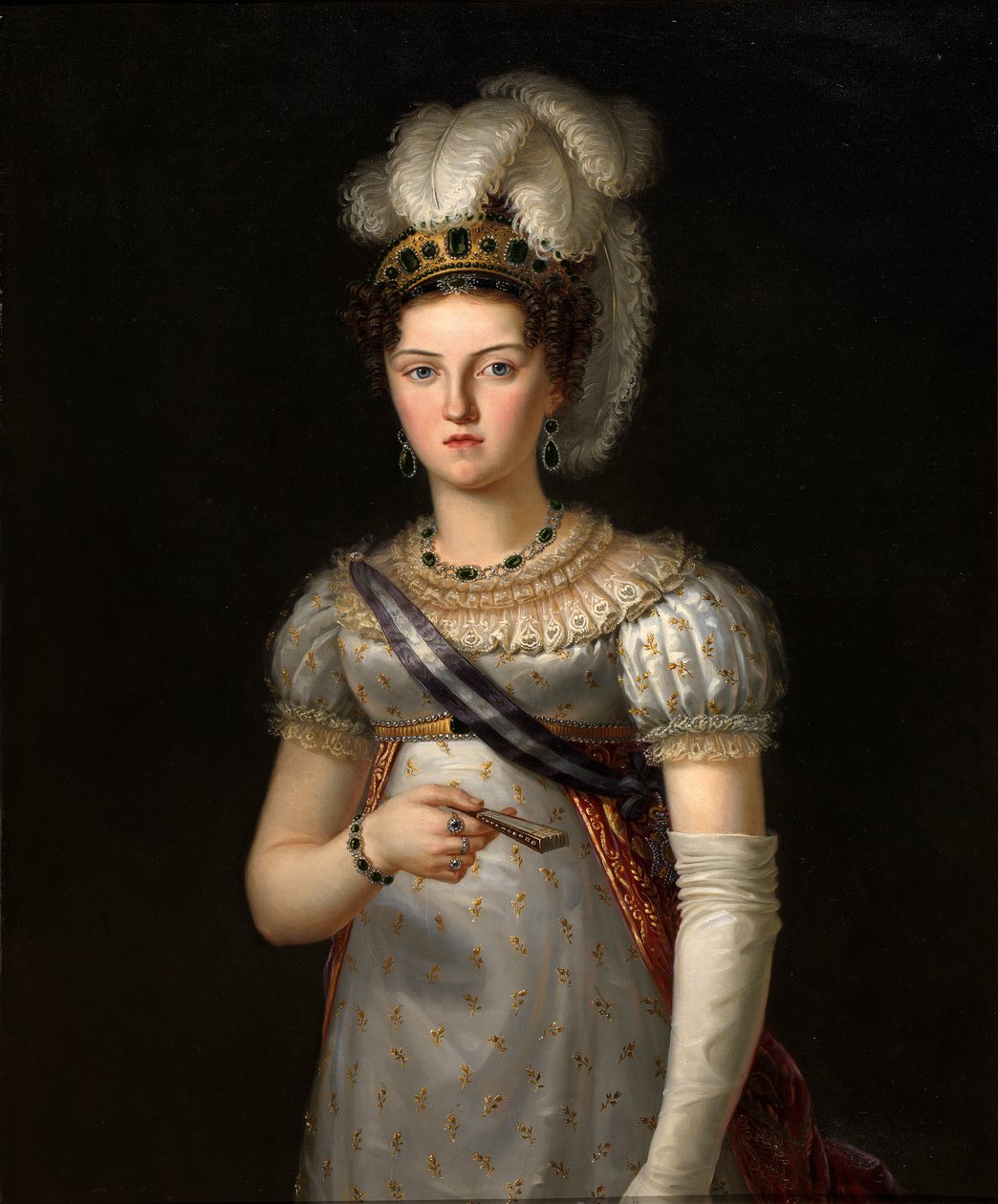 María Josefa Amalia de Sajonia, tredje kone til Fernando VII af Francisco Lacoma y Fontanet
