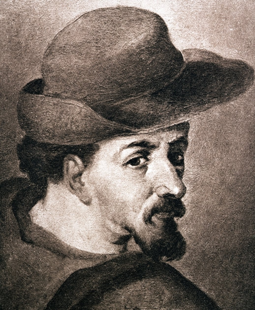 Miguel de Cervantes Saavedra (1547-1616) af Francisco Pacheco