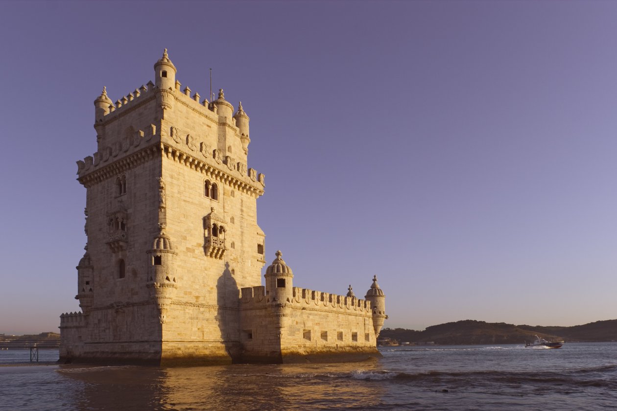 Torre de Belem, bygget omkring 1514 (se også 237479, 237480, 237481) af Francisco de Arruda