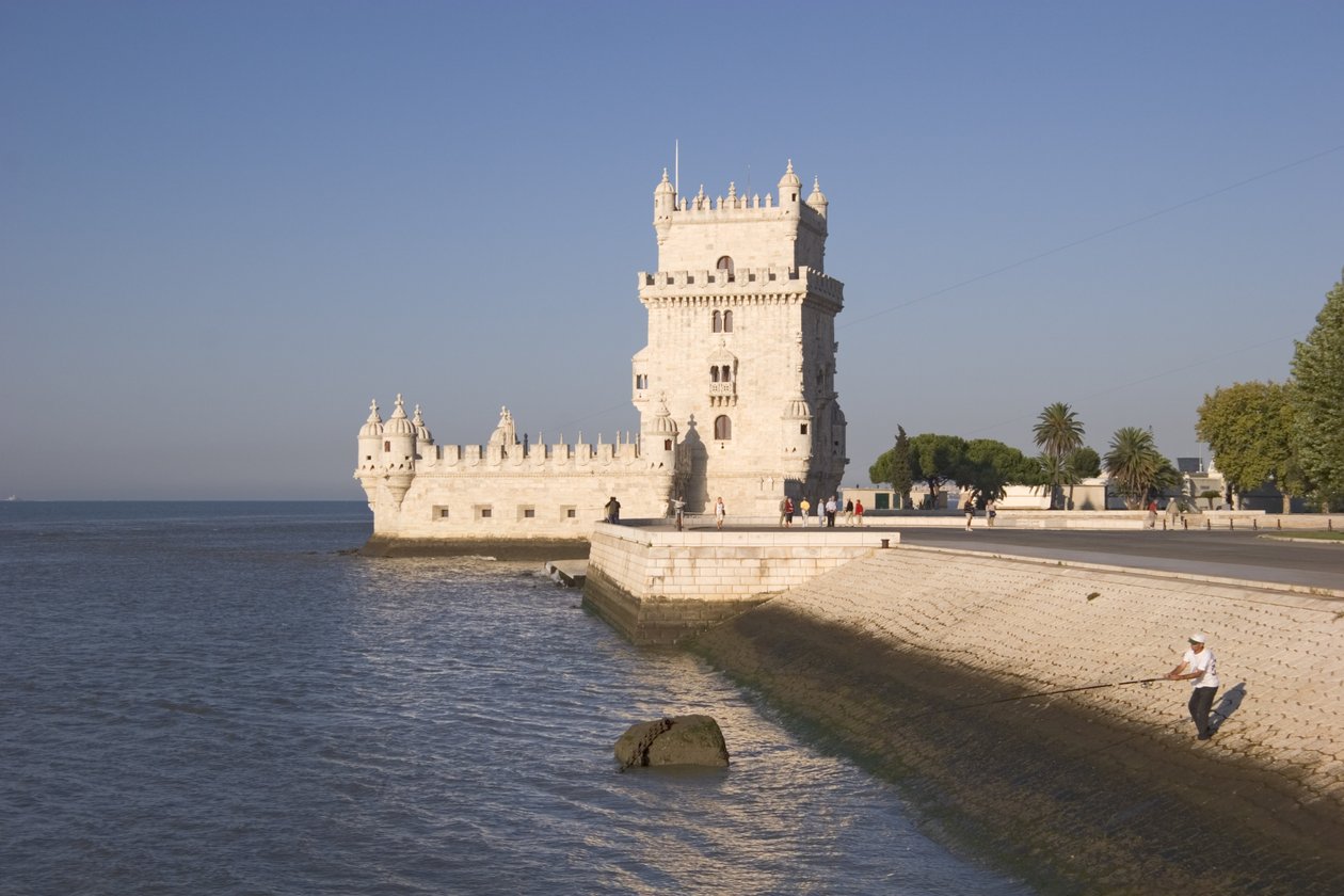 Torre de Belem, bygget omkring 1514 (se også 237480, 237481 og 237483) af Francisco de Arruda
