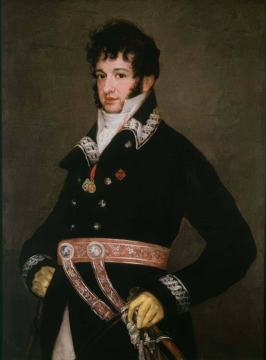 Spansk skole. General Palafox. General Palafox. Zumaya, Zuloaga museum. Guipuzcoa-provinsen, Spanien. Künstler: FRANCISCO DE GOYA. Lage: IGNACIO ZULOAGA CULTURAL SPACE, ZUMAIA, GUIPUZCOA af Francisco de Goya