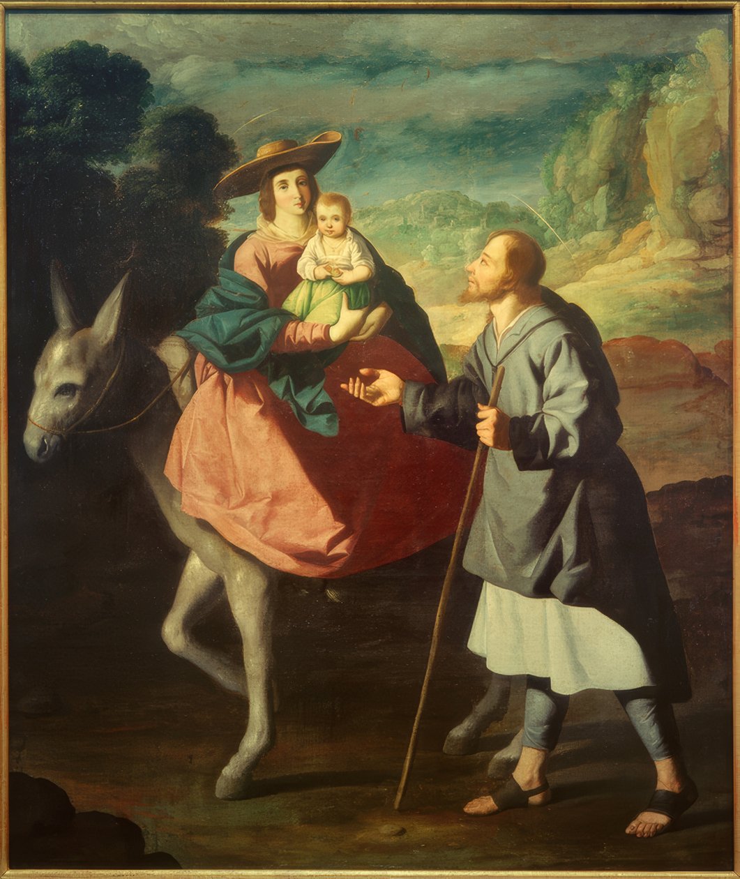 Flugten til Egypten af Francisco de Zurbaran