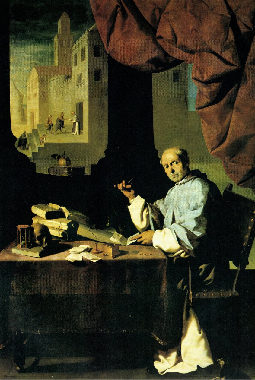 Fray Gonzalo de Illescas, biskop i Córdoba af Francisco de Zurbaran