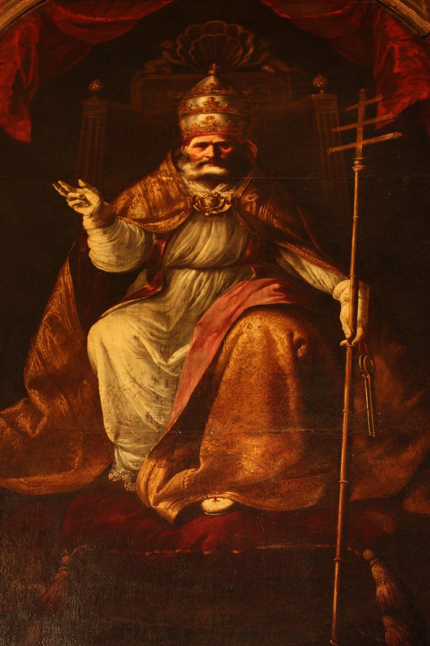 Sankt Peter, pave af Francisco de Zurbaran