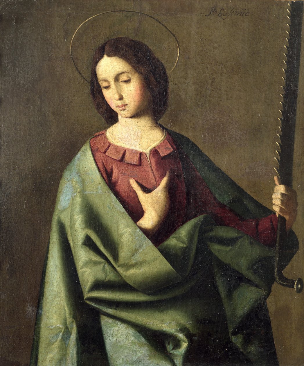 St. Euphemia af Francisco de Zurbaran