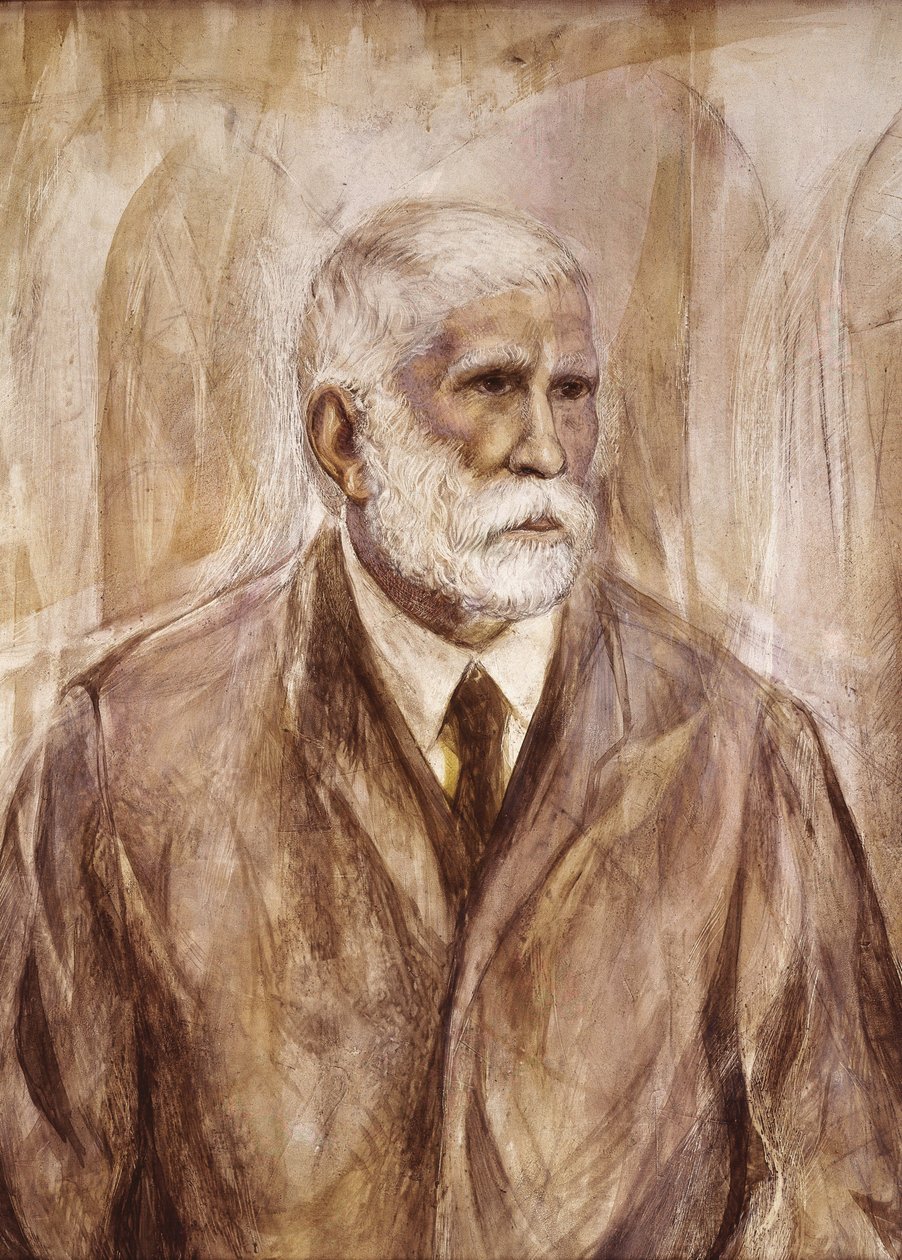 Antoni Gaudi i Cornet (maleri) af Francisco Domingo Marqués