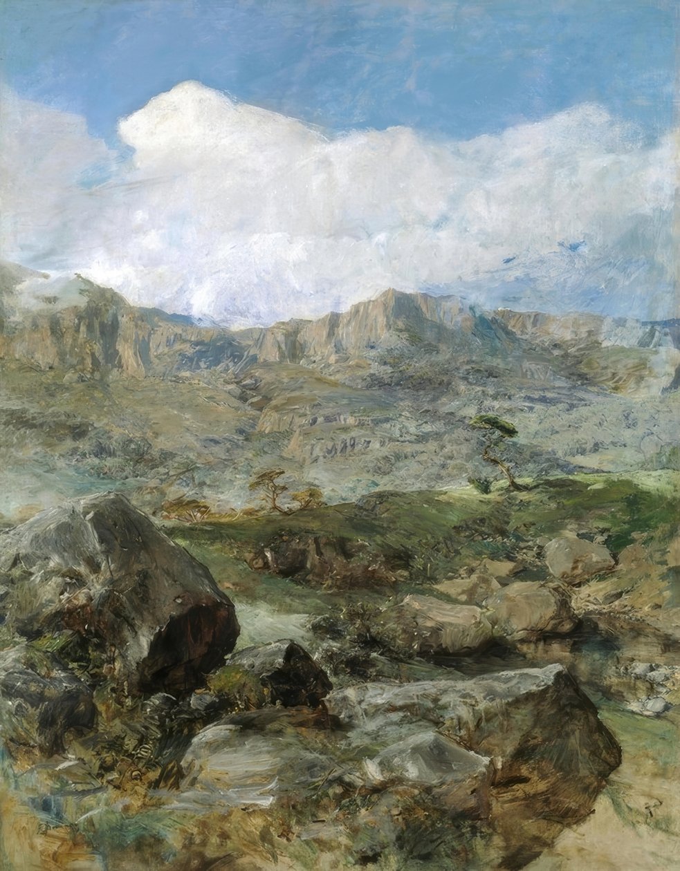 Stort landskab (Aragon) af Francisco Domingo Marqués