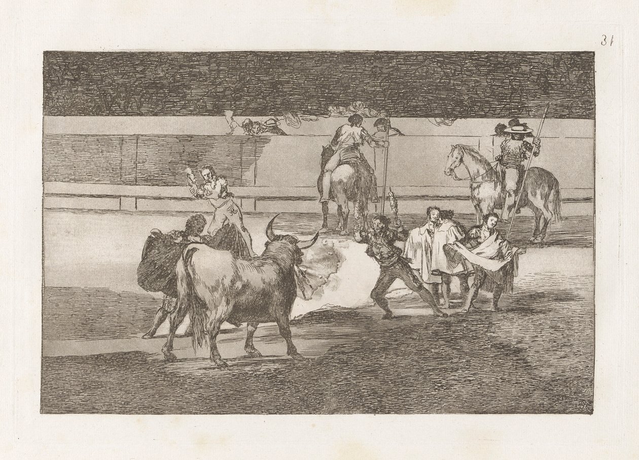 Ildflag af Francisco de Goya