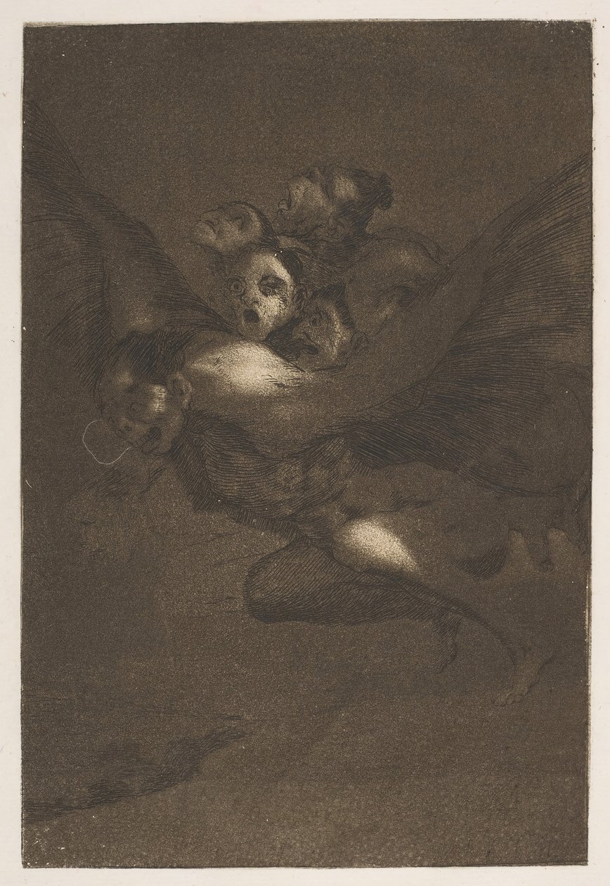 Bon Voyage Bon Voyage, fra The Caprices Los Caprichos, plade 64, 1799. af Francisco de Goya