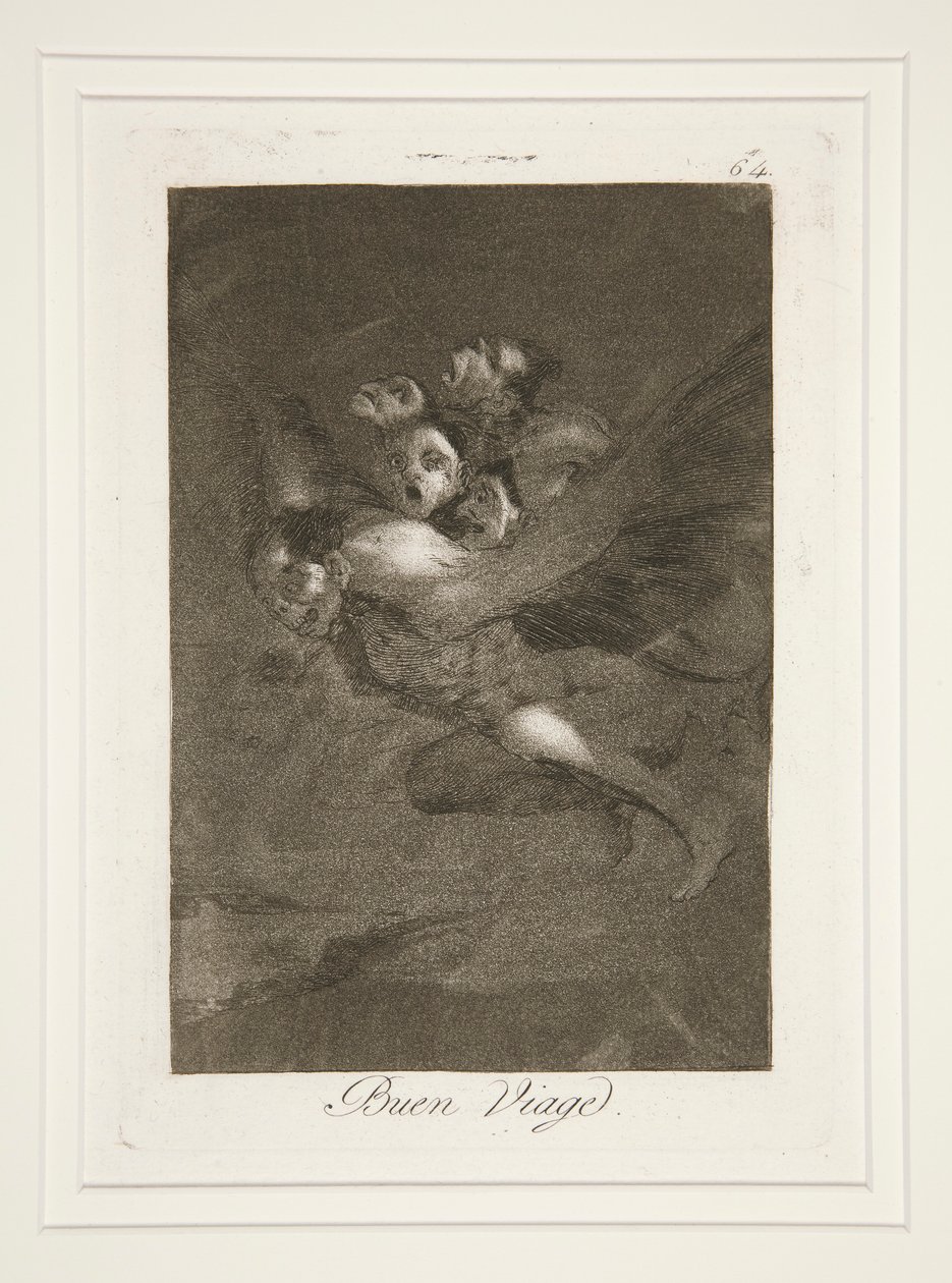 God tur (Bon Voyage), pl. 64 fra serien The whims af Francisco de Goya