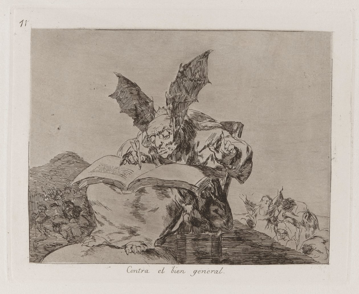 Against the Common Good, Plade 71 fra The Disasters of War af Francisco de Goya