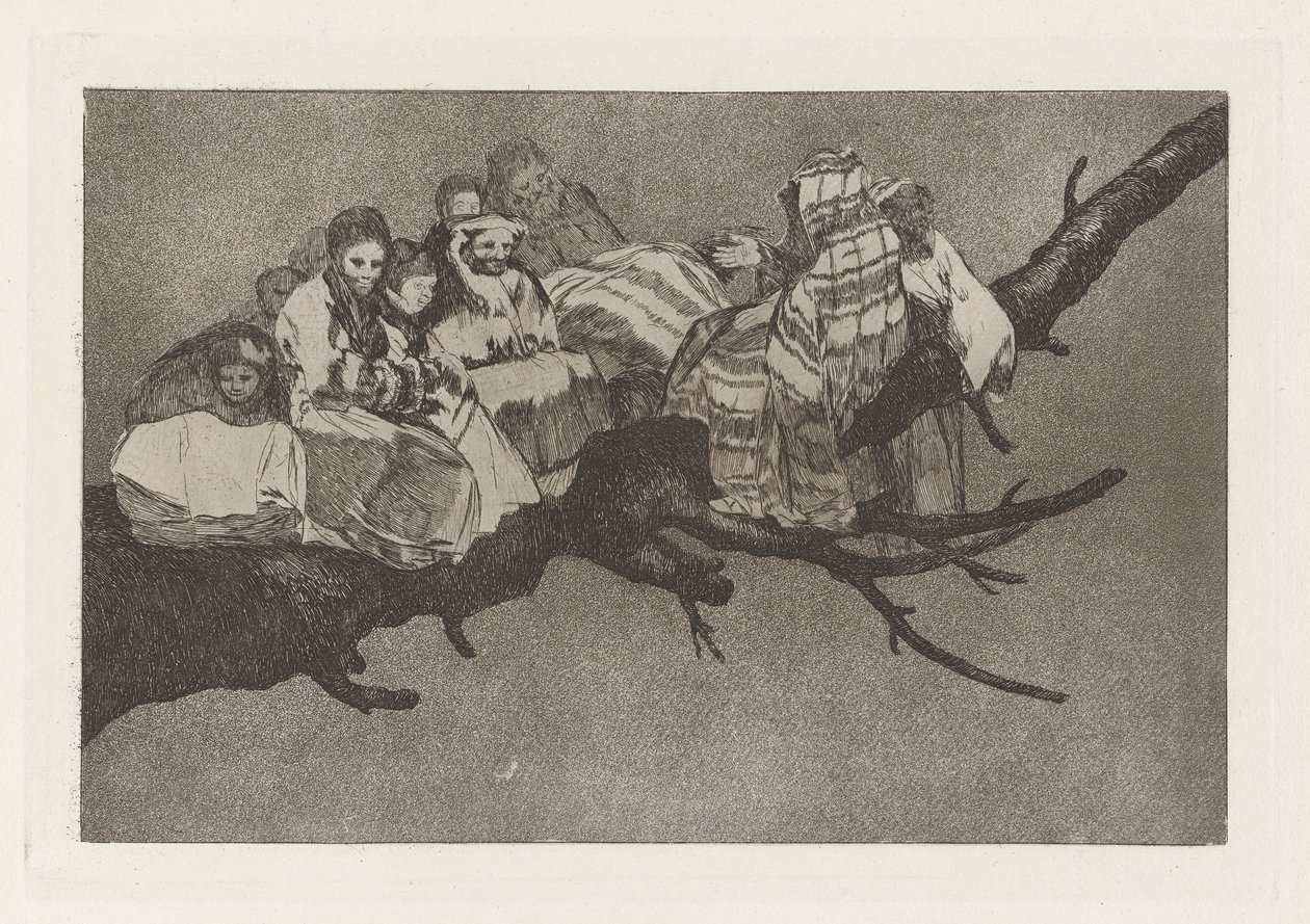 Latterligt vrøvl af Francisco de Goya