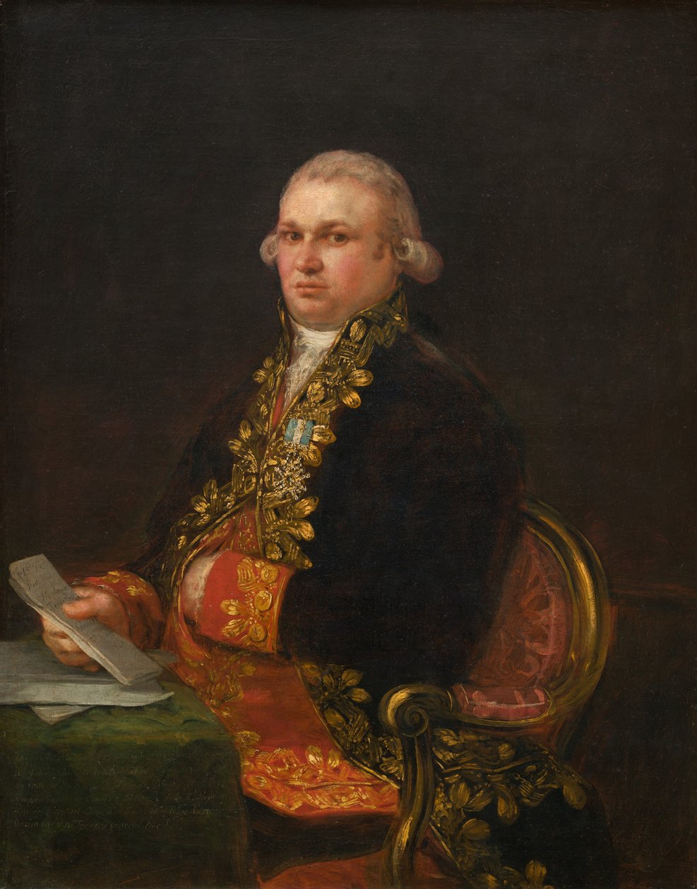 Don Antonio Noriega, 1801. af Francisco de Goya