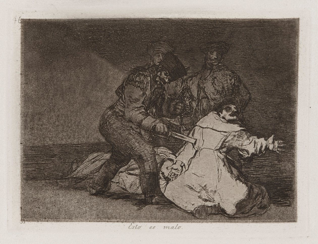 This is Bad, Plade 46 fra The Disasters of War af Francisco de Goya
